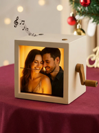 ersonalized Wooden Photo Flipbook Box | Custom Birthday & Anniversary Gift